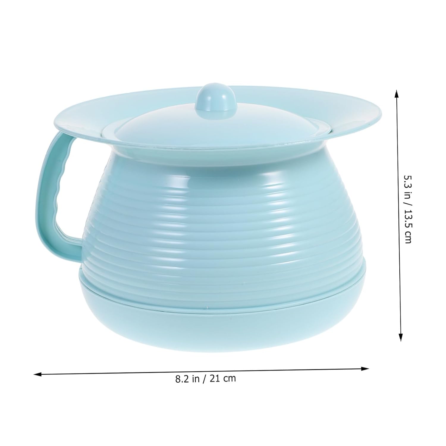 Toyvian Plastic Boys and Girls Urinal Potty Portable Bucket Toilet for Boys and Girls Women Travel Urinal Lid Easy to Clean