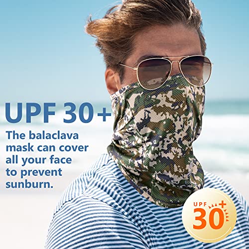 Image of Balaclava Ski Mask, Sun UV Protection Breathable Full Head Face Mask for Men Women Skiing Cycling
