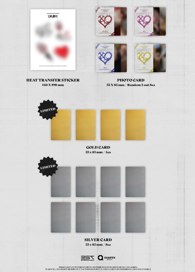 Amazon.com: XLOV UXLXVE [Standard 2 Ver Set] 1st Mini Album : Home