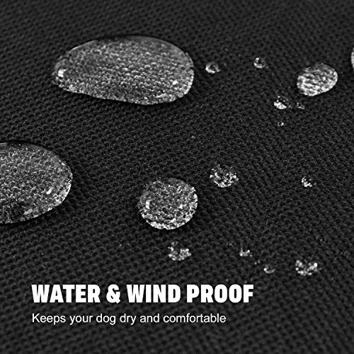 Downtown Pet Supply - Universal Fit Dog Crate- Rip Resistant Polyester Fabric Dog Kennel Cover with Side Windows and… - Image 5