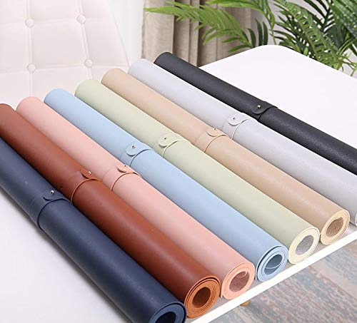Tappetino Da Scrivania In Pelle PU Chihein 160×70 Cm – Doppia Faccia, Impermeabile, Cucito A Bordo, Morbido E Confortevole Per Ufficio E Casa