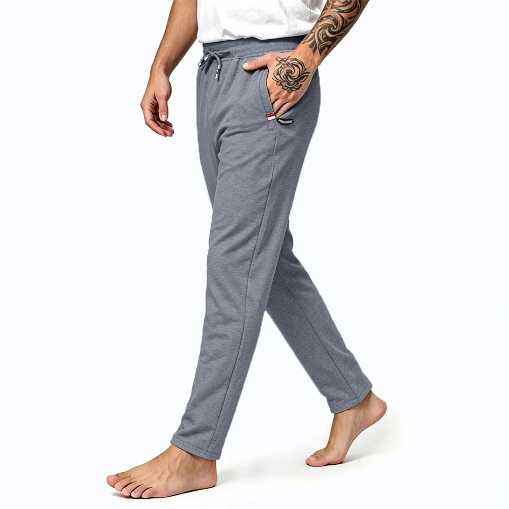 Tansozer Pantalons de Sport Homme Jogging Survetement Coton Sportswear