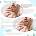 Lanties 24 Pcs 2-in-1 Nasal Hair Cutter Double Sided Nose Hair Trimmer Bulk for Women Men Portable 360° Rotating Manual Nose Nasal Knife Soft Cleaning Brush Box Package Multicolor