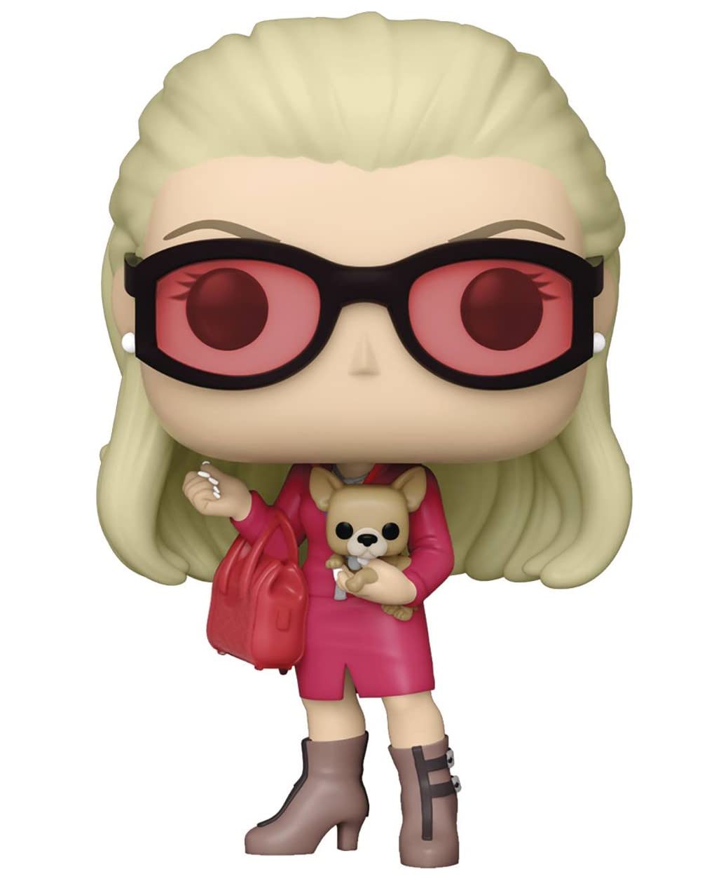 POP Legally Blonde - Elle Woods with Bruiser Funko Vinyl Figure (Bundled with Compatible Pop Box Protector Case), Multicolor, 3.75 inches