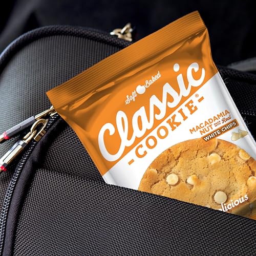 Image of Classic Cookie, Soft Baked Cookie, Macadamia Nut Cookie 3oz, 8 Count Pack