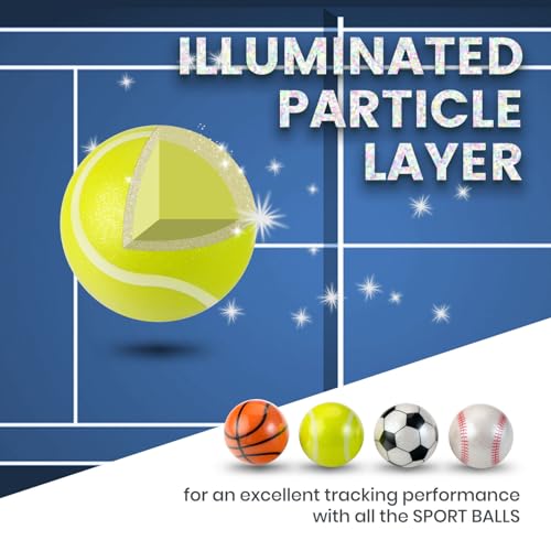 Image of Perixx PERIPRO-303 TNB 1.34 inches Matte Sports Trackball - Fun Novelty Tennis Ball Design - Compatible for M570, M575, PERIMICE-517 /520 /717 /720, and Other 1.34 inches Trackball Mouse