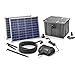 Produktbild Solar Teichfilterset Premium 3400 l/h Förderleistung 100 Watt Solarmodul 3m Förderhöhe Solarfilter Außenfilter Gartenteich esotec pro Komplettset 101081