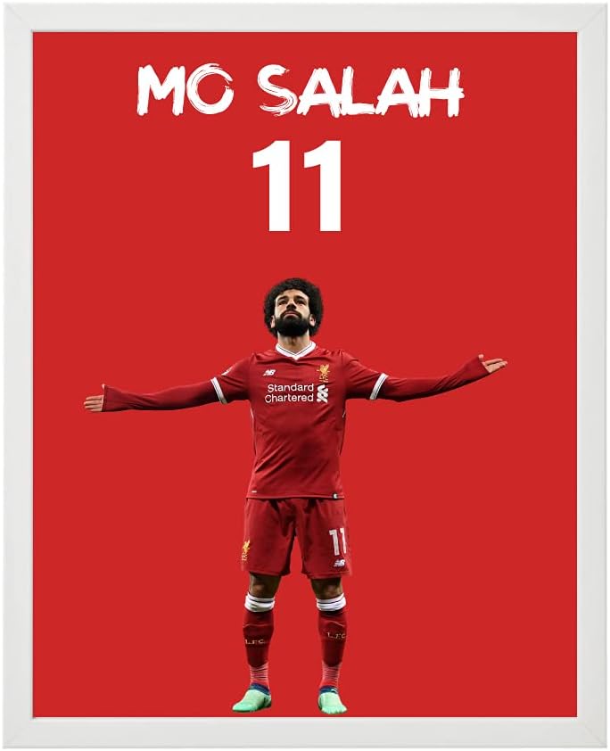 Mohamed Salah Poster Art Print Football Fans Call Him Egypt King, Egyptian Messi, Mo Salah (21 x 30 cm, Salah Art 5)