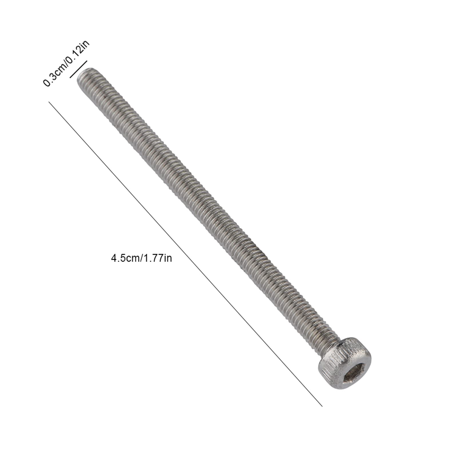 Viti M3 M3-M10 Set Di Bulloni A Testa Esagonale Con Esagono Incassato Nero M3 Viti