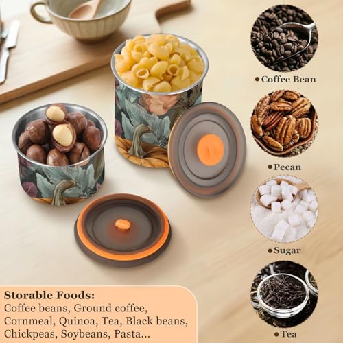Contenedor Hermético de Acero Inoxidable para Café 900ml miniatura 6