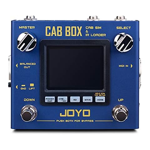 Pedal de efectos JOYO-R08 Cab Box para guitarra eléctrica Cover