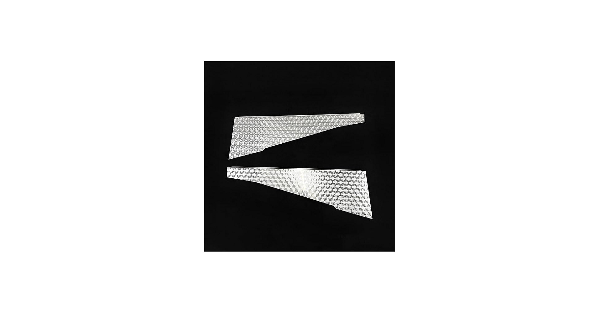 0527 丸棒付き エルフ ハイキャブ ウインドウパネル ウロコ柄