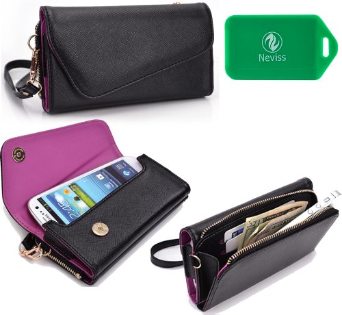 Samsung Galaxy On5 NEW Cell Phone Case with Wrist Strap to help stay organized