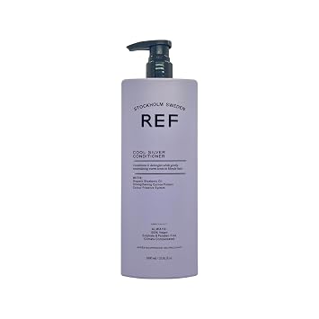 REF Cool Silver Conditioner 1000ml Conditioner with natural extracts and violet pigments specially selected to protect, strengthen and neutralise unwanted yellow tones