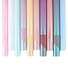 MLSG 20 Sheet Illusionary Wrapping Paper - Waterproof Floral Bouquet Wrapping Paper, Florist Supplies Packaging Paper for Wedding Birthday Gift DIY (Aqua Pink)