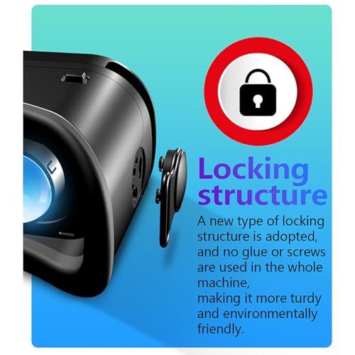 VR Headset for Phone with Bluetooth Controller, 120 FOV 3D VR Headsets with Anti Blue Light Lenses & Adjustable Gears, 3D Virtual Reality Goggles for 5-7 Inch Phone (White) - Image 6