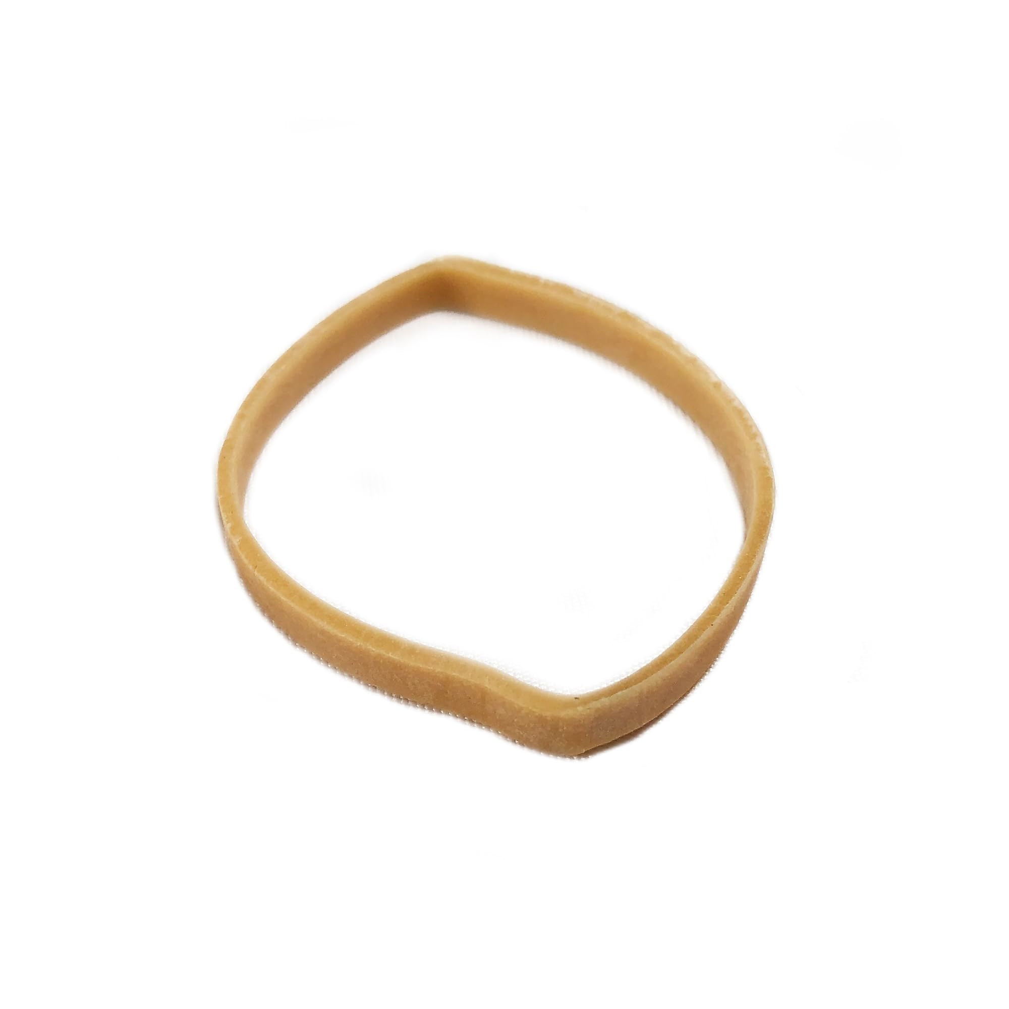 Gomas Elásticas Anchas y Resistentes | Papelería, Oficina y Uso Agro Alimentario | Bandas para Atado Agrícola de Cultivos en el Huerto | Color Marrón | 6cm x 0,35cm | Bolsa de 1Kg