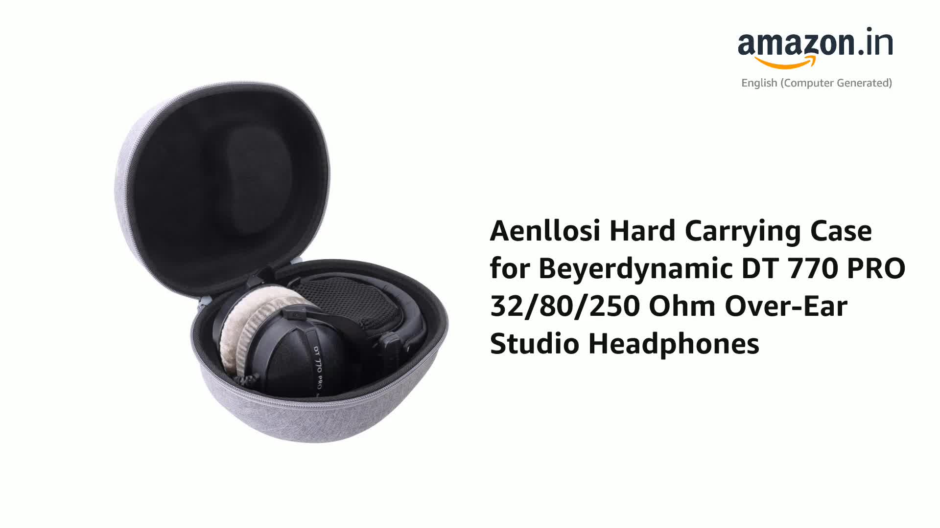 Aenllosi Hard Carrying Case for Beyerdynamic DT 770 PRO 32/80/250