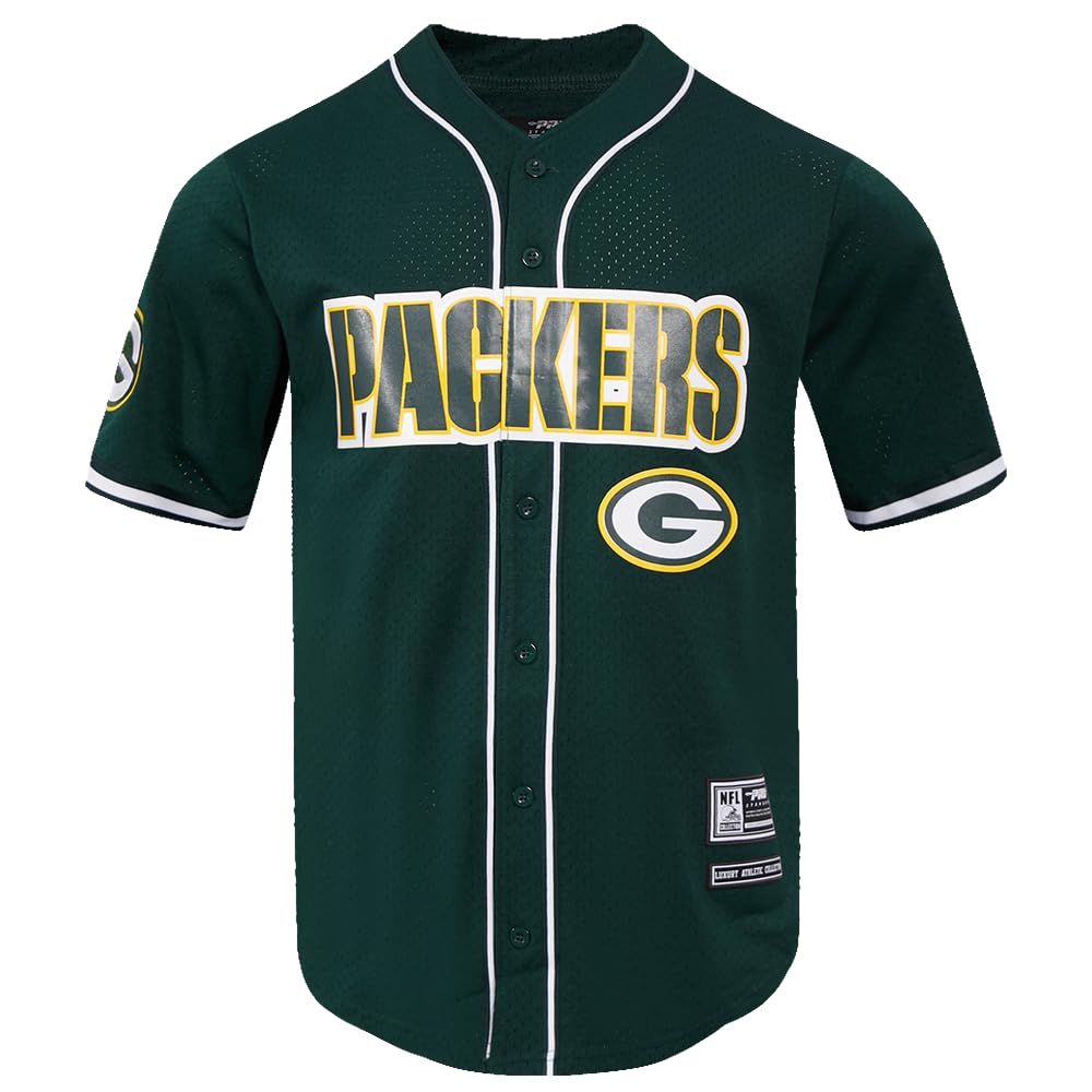 Pro Standard Mens NFL Mesh Button Down Top