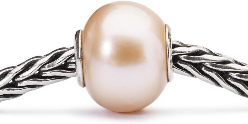 Trollbeads Silver 925 Classic beads Bead - Rosa Pearl - Unisex Jewelry Making