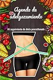  Agenda de adelgazamiento: Cuaderno prerrellenado para poner tu seguimiento de dieta durante 60 días