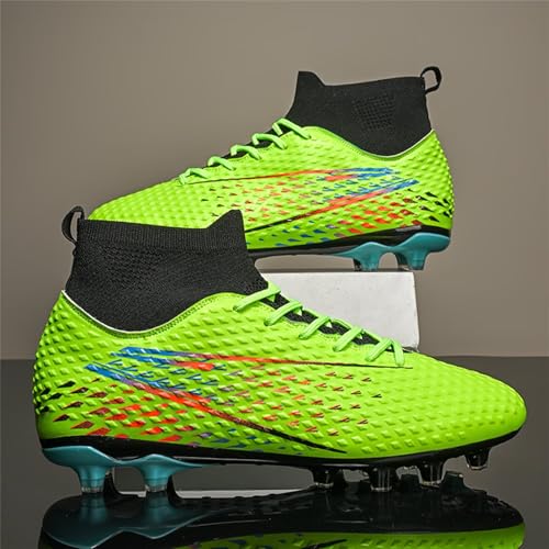 Mens Soccer Cleats for Womens High top Outdoor Footall Boots Ankle Professional Training Shoes3