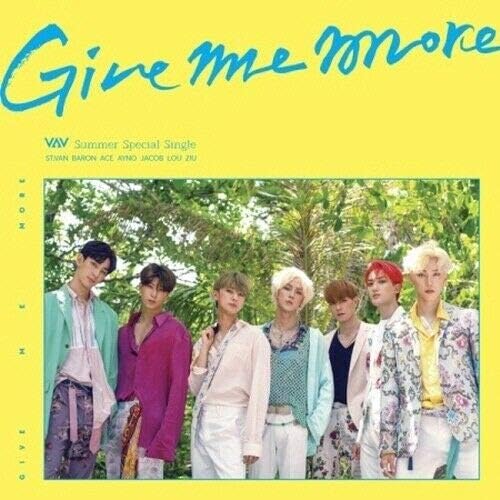 VAV 'Give Me More' Summer Special Single Album 76p PhotoBook+2p PhotoCard Sealed