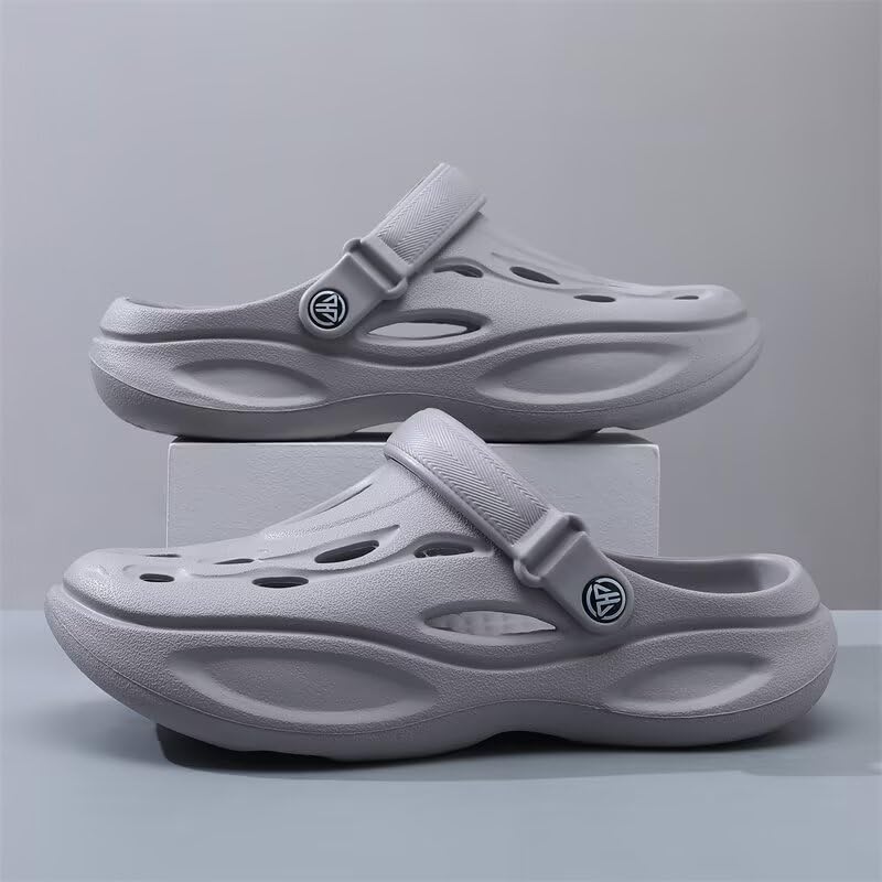 Men Lightweight Solid Closed Toe Sport Sandals for Summer Outdoor Walking Beach Aqua3