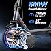 MAXSHOT Electric Scooter Adults, 500W Motor Up to 22 MPH, 22/28 Miles Long Range, 10
