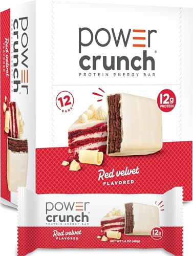 Image of Power Crunch Red Velvet Protein Bars, 12 Ct, 1.4 oz each