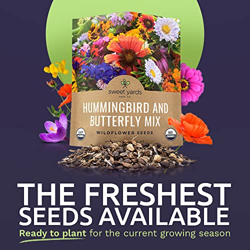Wildflower-Seeds-Butterfly-and-Humming-Bird-Mix-Large-1-Ounce-Packet-7500-Seeds-23-Open-Pollinated-Annual-and-Perennial-Species Wildflower-Seeds-Butterfly-and-Humming-Bird-Mix-Large-1-Ounce-Packet-7500-Seeds-23-Open-Pollinated-Annual-and-Perennial-Species
