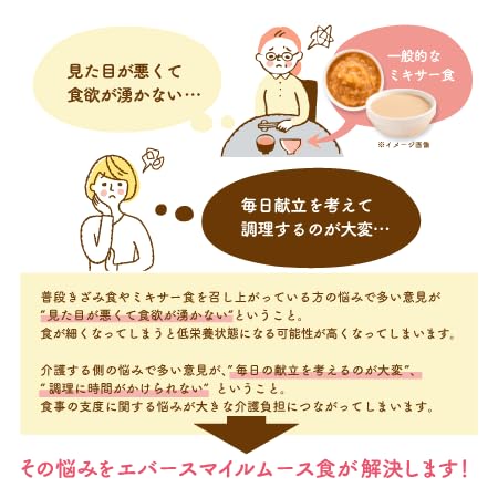 Amazon.co.jp: 介護食 エバースマイル ムース食 主菜・副菜 全28品