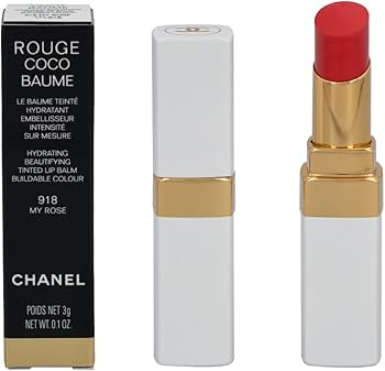 CHANEL リップ Amazon.com : Rouge Coco Baume Hydrating Beautifying Tinted - 918