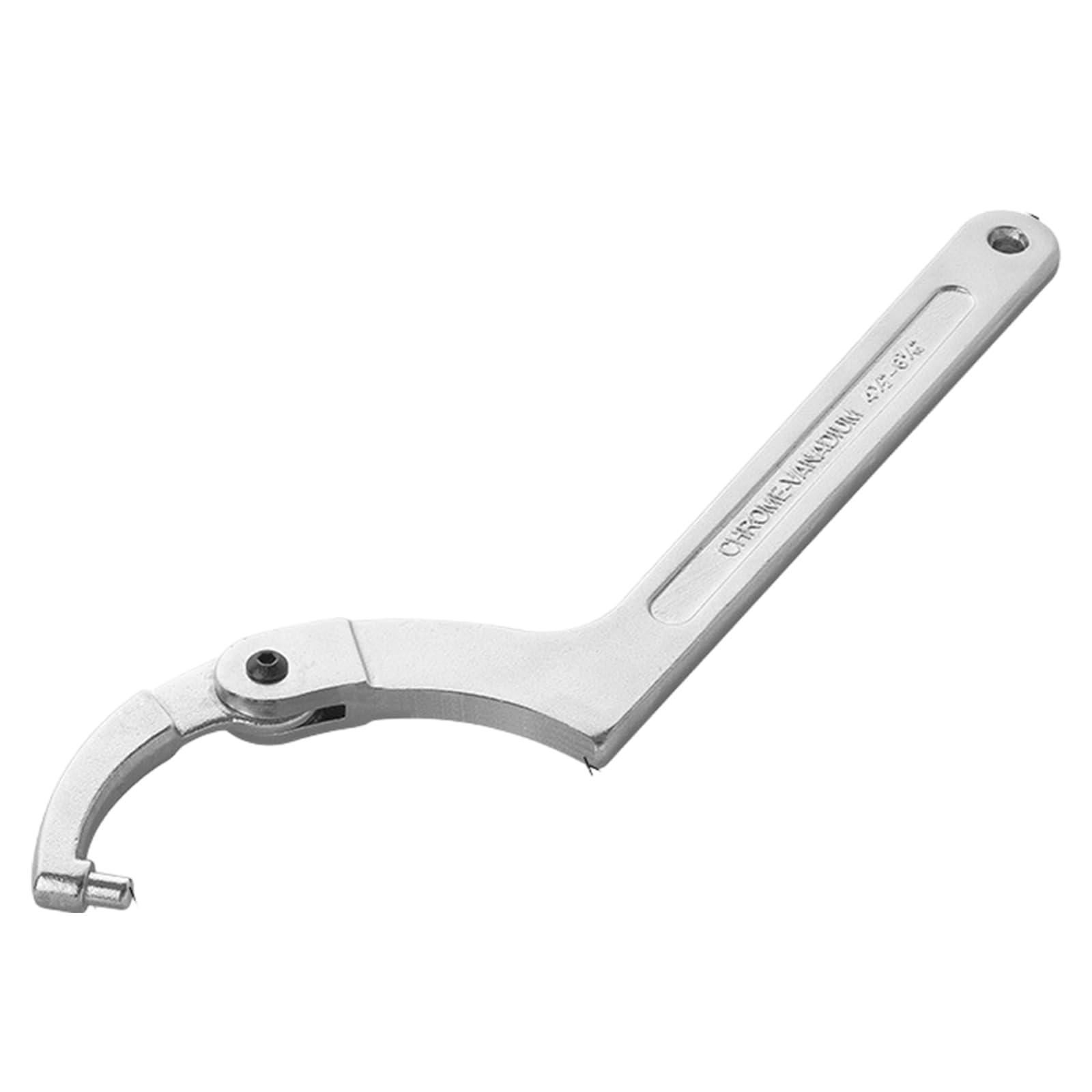 Yhplxyuus 115To170mm Hook Spanner For Round Bolts Hand Tool Adjustable Wrench 19-51Mm / 32-76Mm / 51-121Mm / 115M-170Mm Spanner Hand Tool Ergonomic Handle Grip