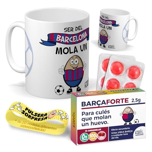 Taza Ser del barcelona mola un huevo