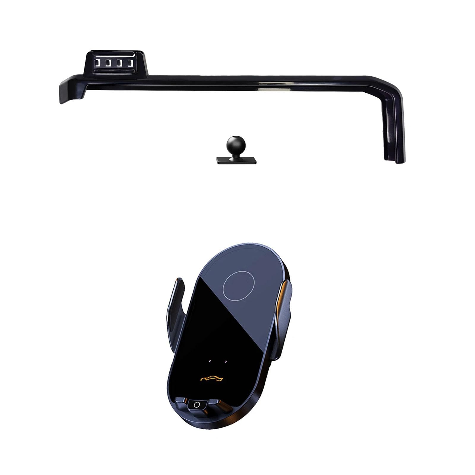 Mogflman Base And Holder D Car Phone Holder For Jeep Wrangler Jl 2024+, Lhd Car Phone Holder