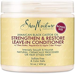 Shea Moisture Strengthen & Restore Leave-In Conditioner 16 Ounce (Pack of 1)