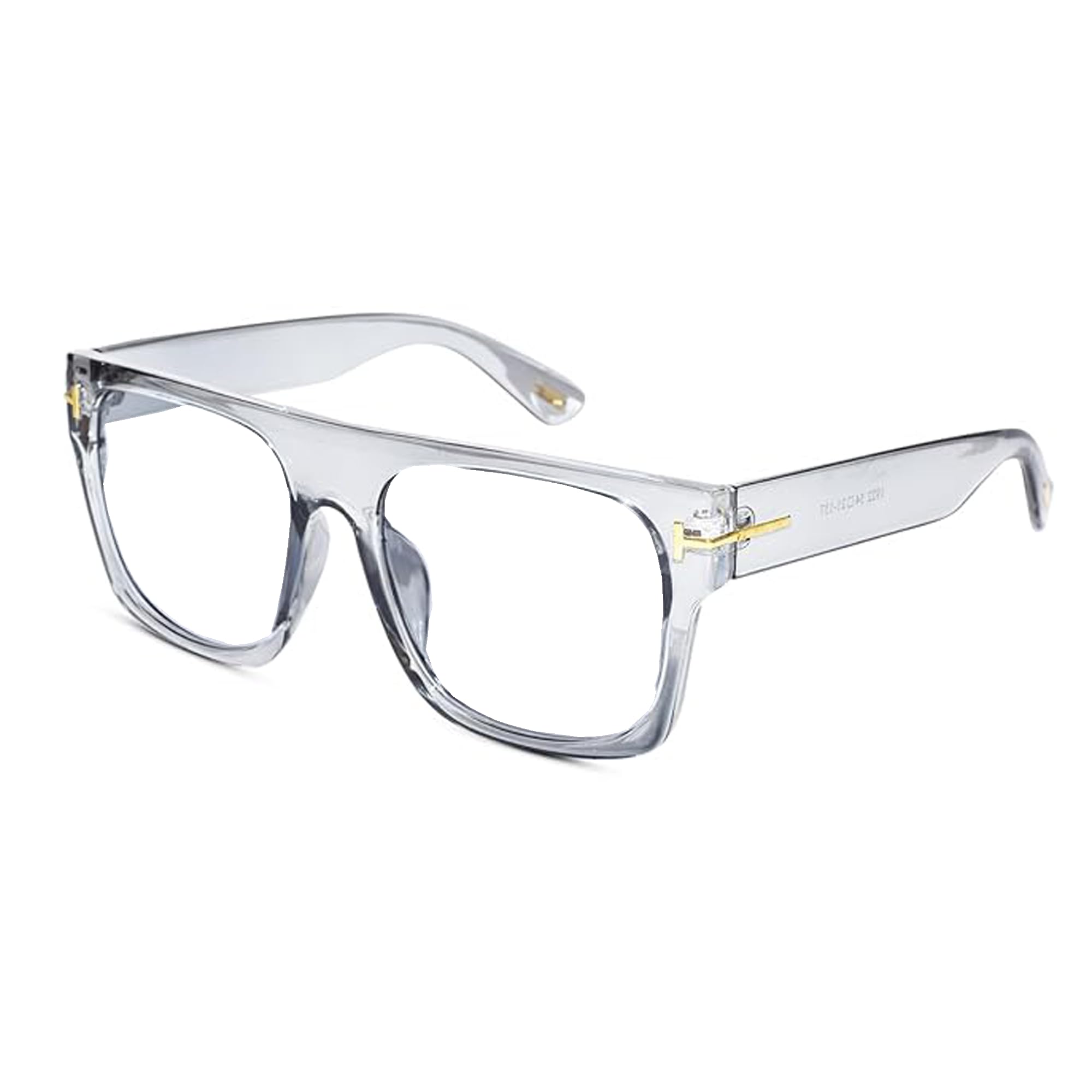 LensKandy Zero Power Computer Glasses – Anti-Glare & Bluecut Wayfarer Eyewear for Men & Women – UV Protection, Eye Strain Relief,Lightweight & Blocks Harmful Rays