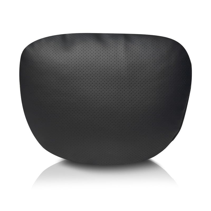 Image of Neodrift 'CloudFlex' (Set of 2) | (Color - Black) Car Back Seat Neck Rest Cushion Ergonomic Neck Support with Premium Fiber Fill, Pain Relief for Neck and Shoulder