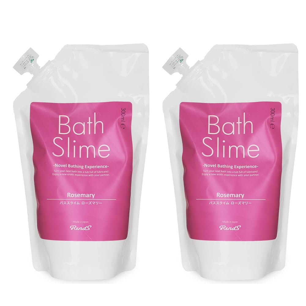 Bath Slime Rosemary 10.1 fl oz (300 ml) Set of 2 Bath Salts Bath Lotion