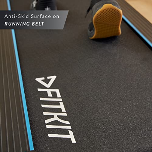 Image of Fitkit by Cult FT200S 4.5HP Peak Treadmill (Max Weight: 110Kg, Auto Incline, Max Speed 16km /hr) for Home Gym Fitness with 1 Year Warranty,Black
