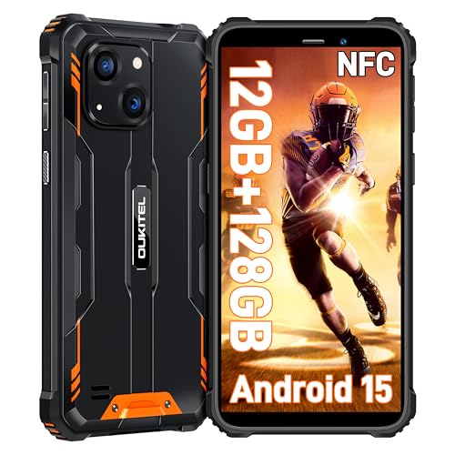 OUKITEL WP32 Movil Irrompible Android 15-12GB+128GB (1TB Ampliable) Móvil Rugerizado, 6.0'' HD+ Pulgadas, Batería 6300mAh Smartphone Resistente, 20MP+5MP, Face ID, Dual 4G SIM/NFC/OTG, Naranja OUKITEL WP32 Movil Irrompible Android 15-12GB+128GB (1TB Ampliable) Móvil Rugerizado, 6.0'' HD+ Pulgadas, Batería 6300mAh Smartphone Resistente, 20MP+5MP, Face ID, Dual 4G SIM/NFC/OTG, Naranja