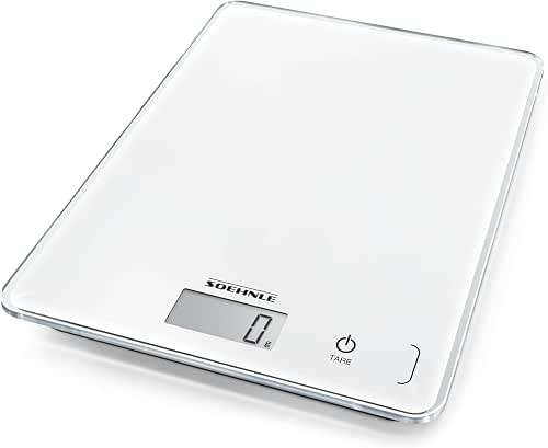 Soehnle Küchenwaage Page Compact 300, Haushaltswaage bis 5 kg (1-g-genau)