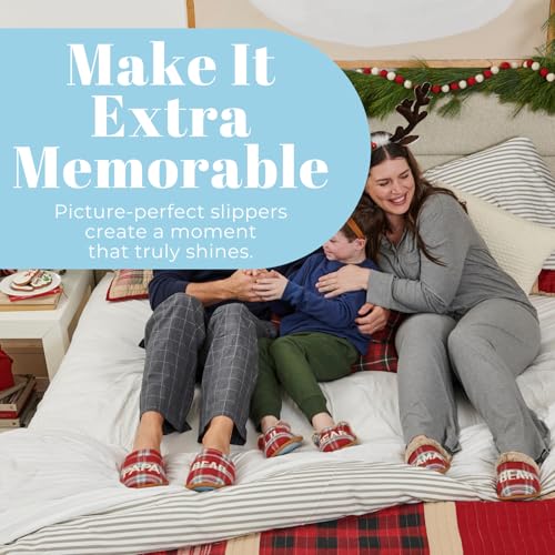 Dearfoams Women's Gifts for Mom Cute Cozy Mothers Day Mama Bear Slipper2