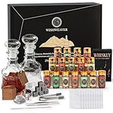 Alcohol Infusion Kit,16 Natural DIY Whiskey Making Kit for Infusing Bourbon,Rye, Gin, Vodka,Tequila, Rum with Custom Botanicals, Perfect Alcohol Infusion Kits Whiskey Gifts for Men, Dad, Husband