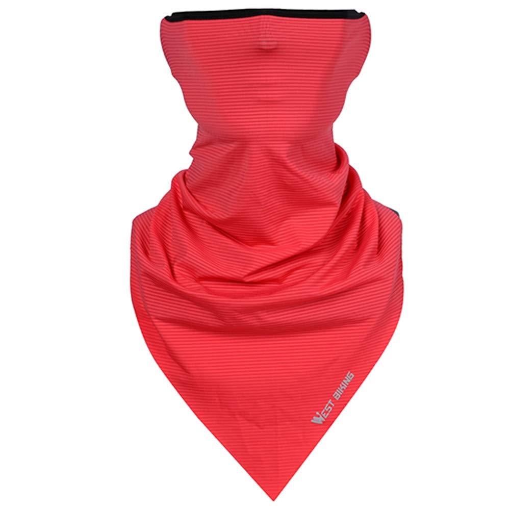 decdeal Summer Cycling Breathable Outdoor Sports Face Ice Silk Bandana Headband Anti-UV Running Training Face-picture-35