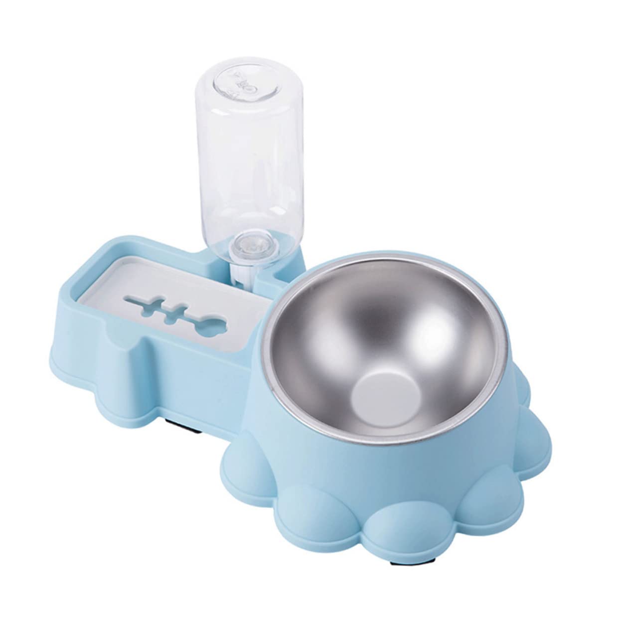 Totority Decorative Feeding Bowl Cat Water Feeder Multi-Function Pet Bowl Easy to Clean for Home
