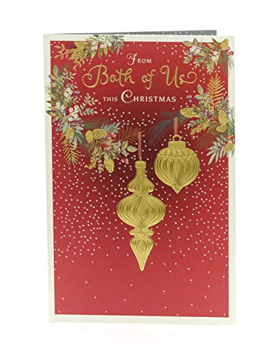 Classic from both of you Christmas card