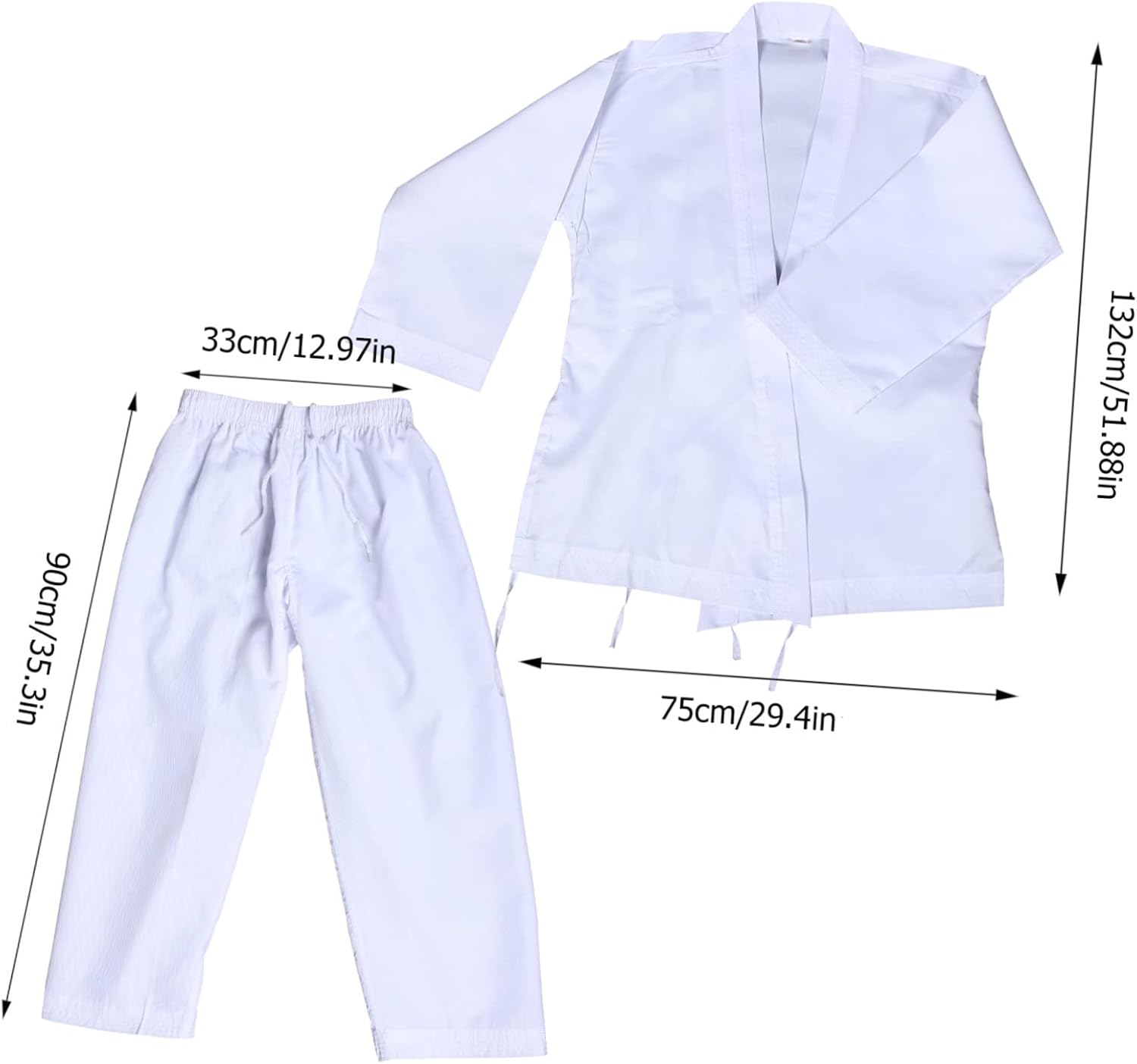1set Karate Uniform for Adults Taekwondo Equipment Set Professional Karate Outfit