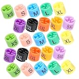 Disques de taille de vêtements : produit est en plastique, il ne pas endommagé même après avoir travaillé pendant une longue , marqueur de taille de cintre